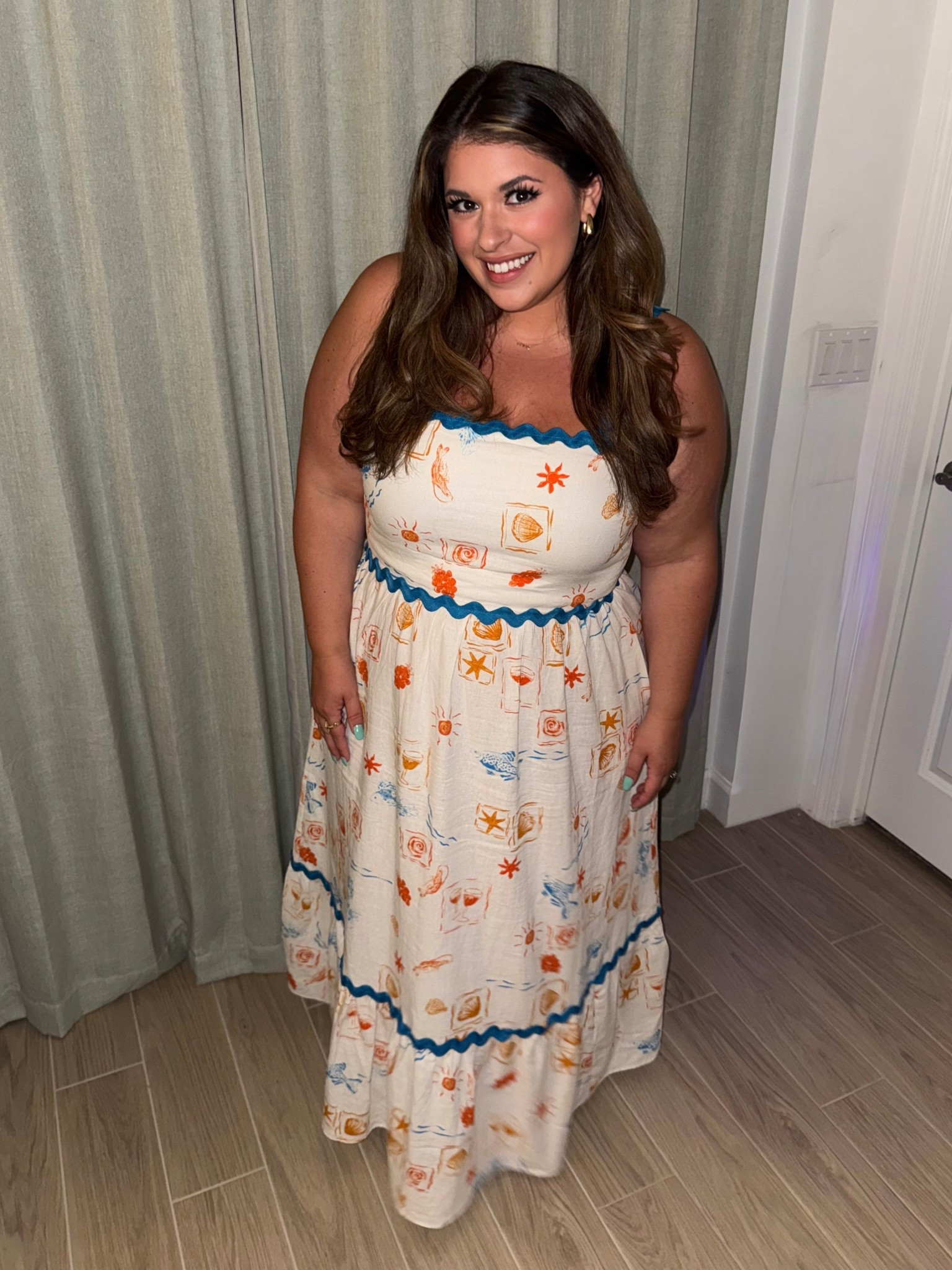 You glow differently when you’re actually H A P P Y  🧡

So as most of you guys know, my postpartum journey has been wild. Some weeks are horrible and other weeks are amazing. I don know if I’m doing things the “right” way. I do know one thing: you really do glow differently when you’re actually happy. Being happy isn’t always easy, sometimes we gotta work a little harder. But it’s always worth it! ☀️

This scalloped dress is super in right now! This one is from TJ Maxx (sold out unfortunately), but I linked a few similar ones for yall to look at! Happy shopping!!! 🛍️ 

#LTKPlusSize #LTKStyleTip #LTKMidsize