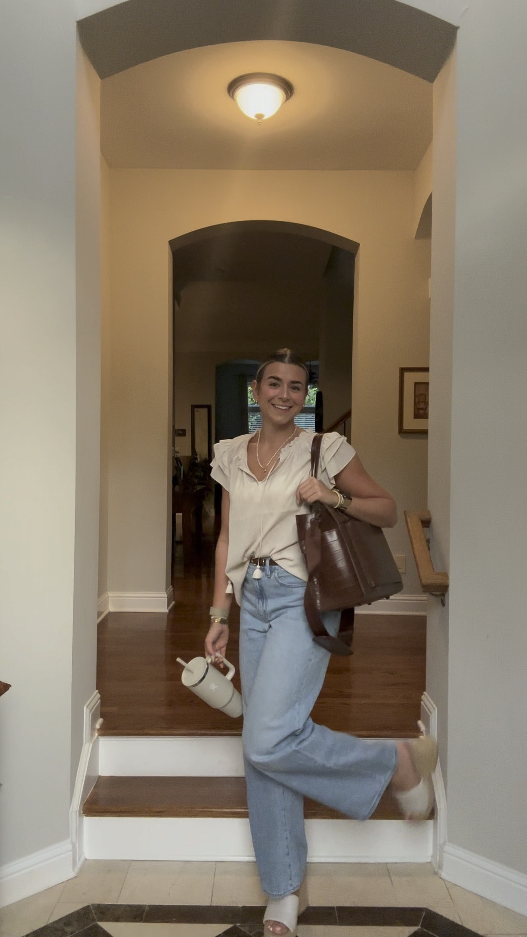 A causal jean friday work outfit!!! 🤍

#LTKWorkwear #LTKFindsUnder100 #LTKFindsUnder50