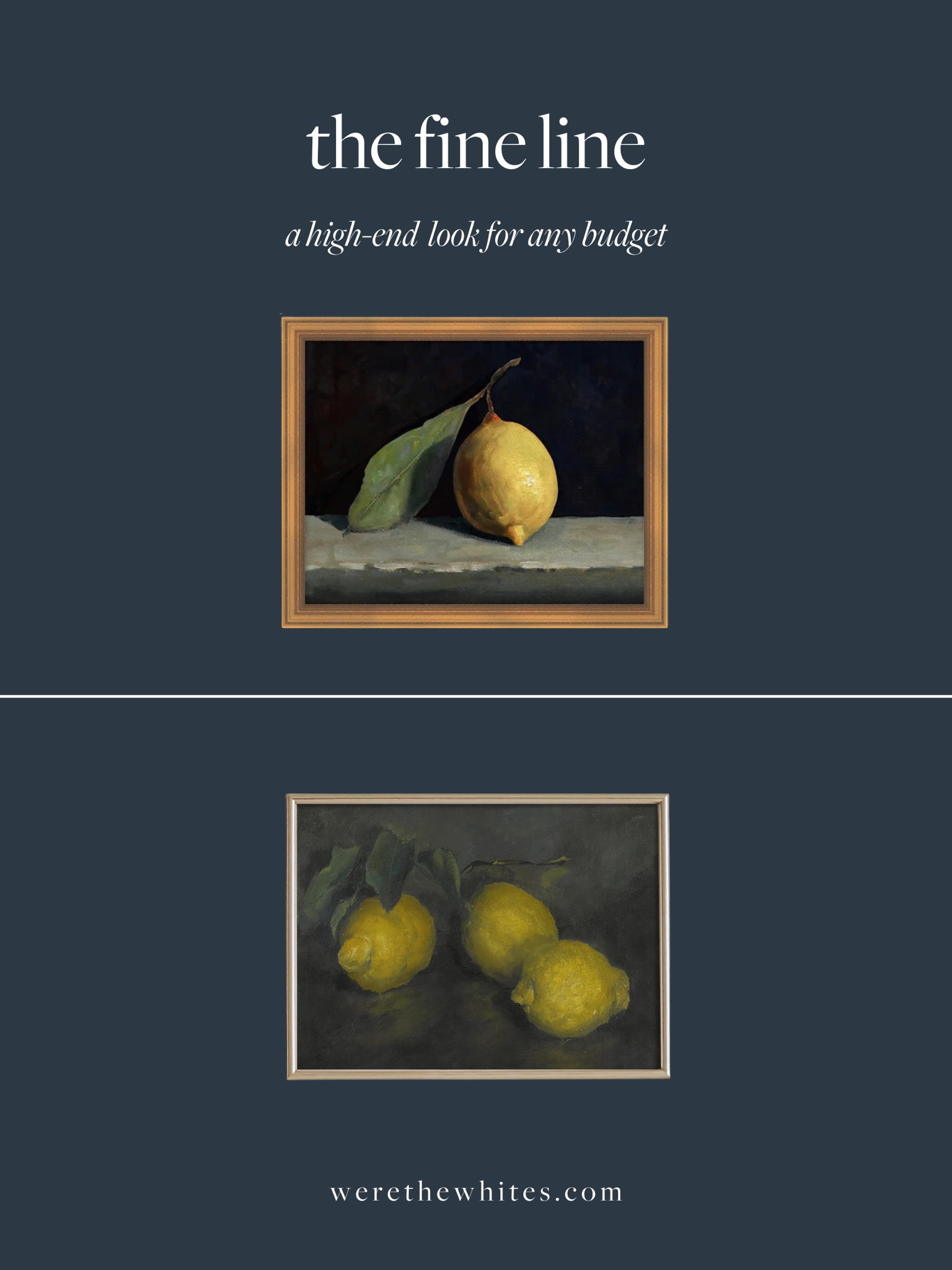 I love adding still life photos to our kitchen! They provide warmth and tone. This beautiful moody lemon print from McGee & Co. is stunning, but quite an investment. I love this more affordable option from Amazon that provides the same look and feel! 

#LTKHome #LTKStyleTip