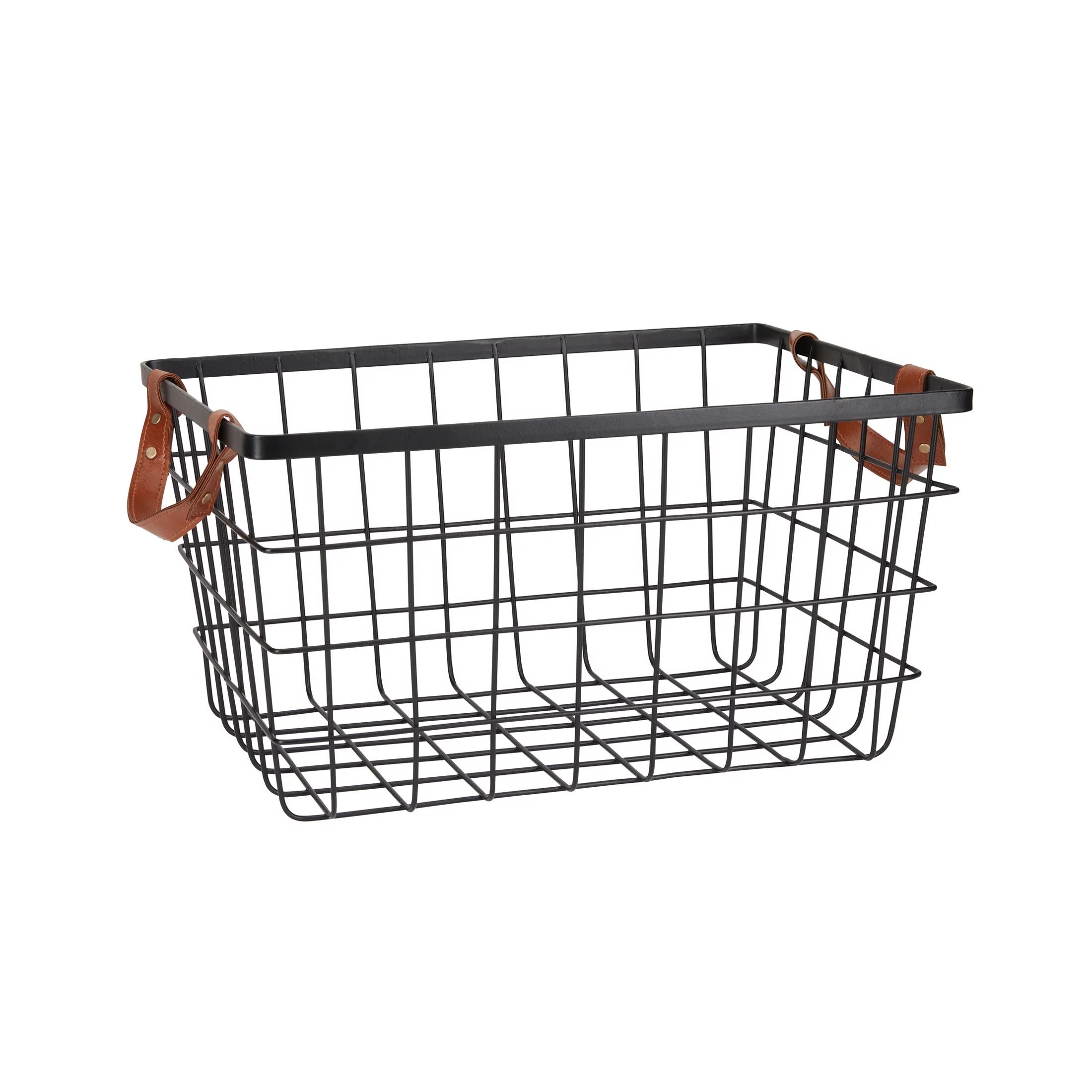 Mainstays Iron Storage Basket - Walmart.com | Walmart (US)