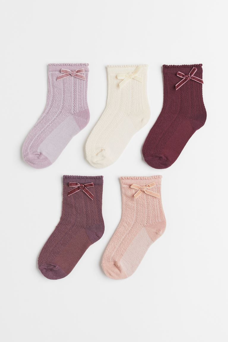 5-pack Knit Socks | H&M (US)
