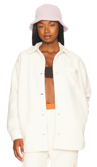 Cedar Shirt Jacket in Ivory | Revolve Clothing (Global)