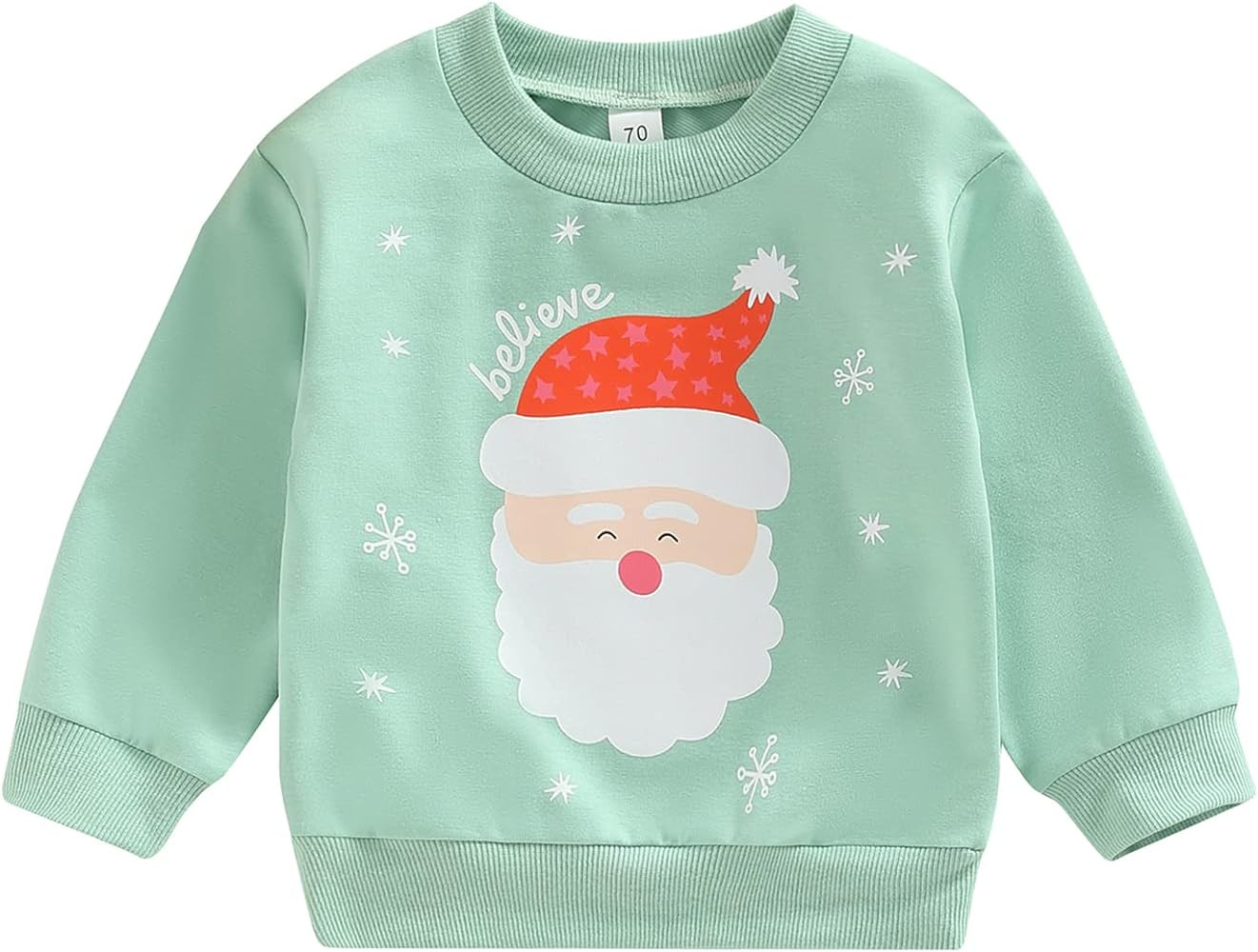 Twopumpkin Toddler Girl Boy Christmas Outfit Merry Shirts Crewneck Sweatshirt Pullover Tops Vinta... | Amazon (US)