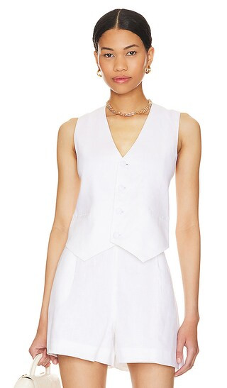 Iris Vest in Orchid White | Revolve Clothing (Global)