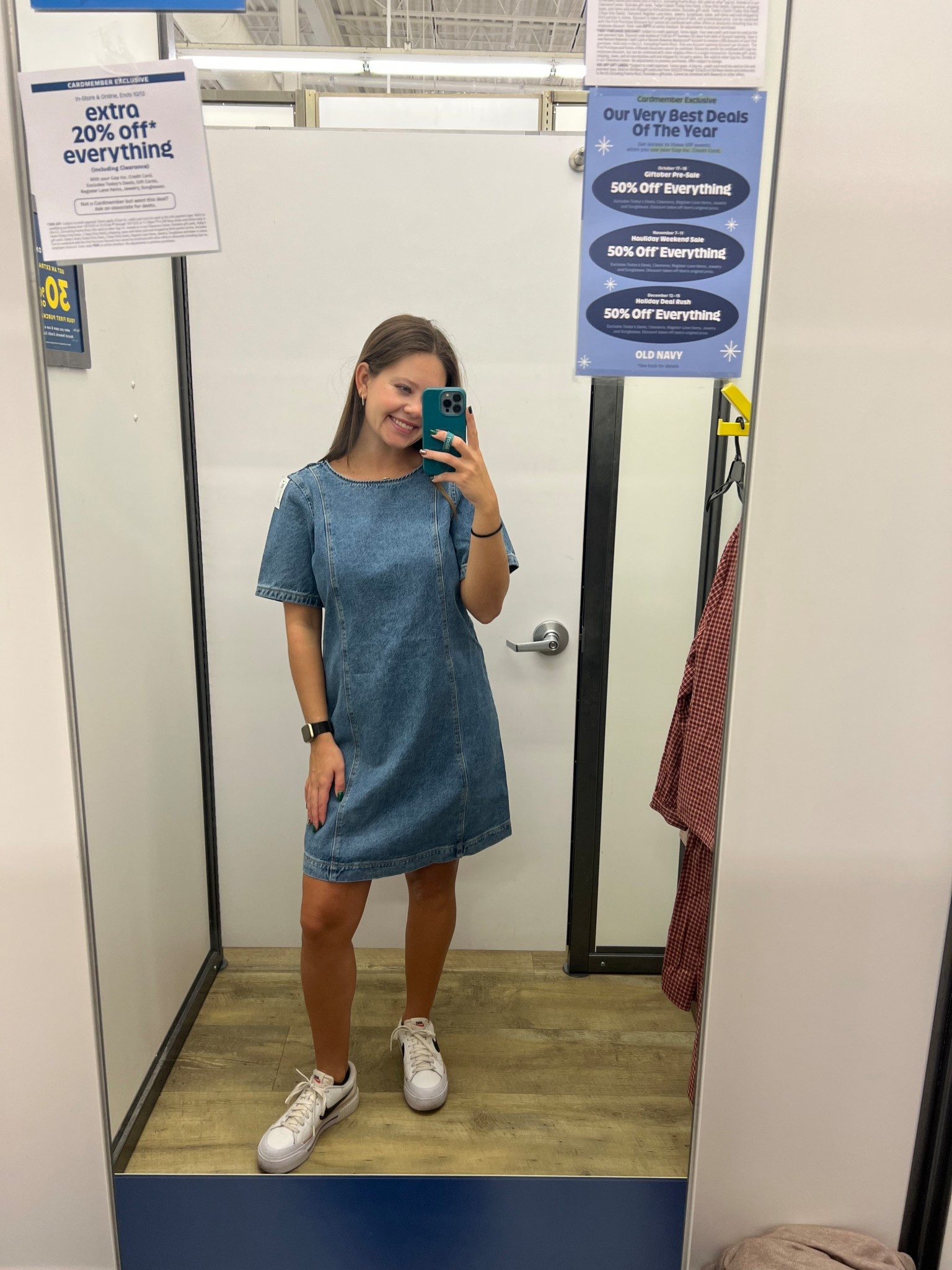 the prettiest mini denim dress!! 

#LTKWorkwear #LTKSeasonal #LTKFindsUnder50