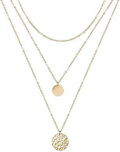 Unicra Multi-Layer Necklace Choker with Long Chain for Women and Girls | Amazon (US)
