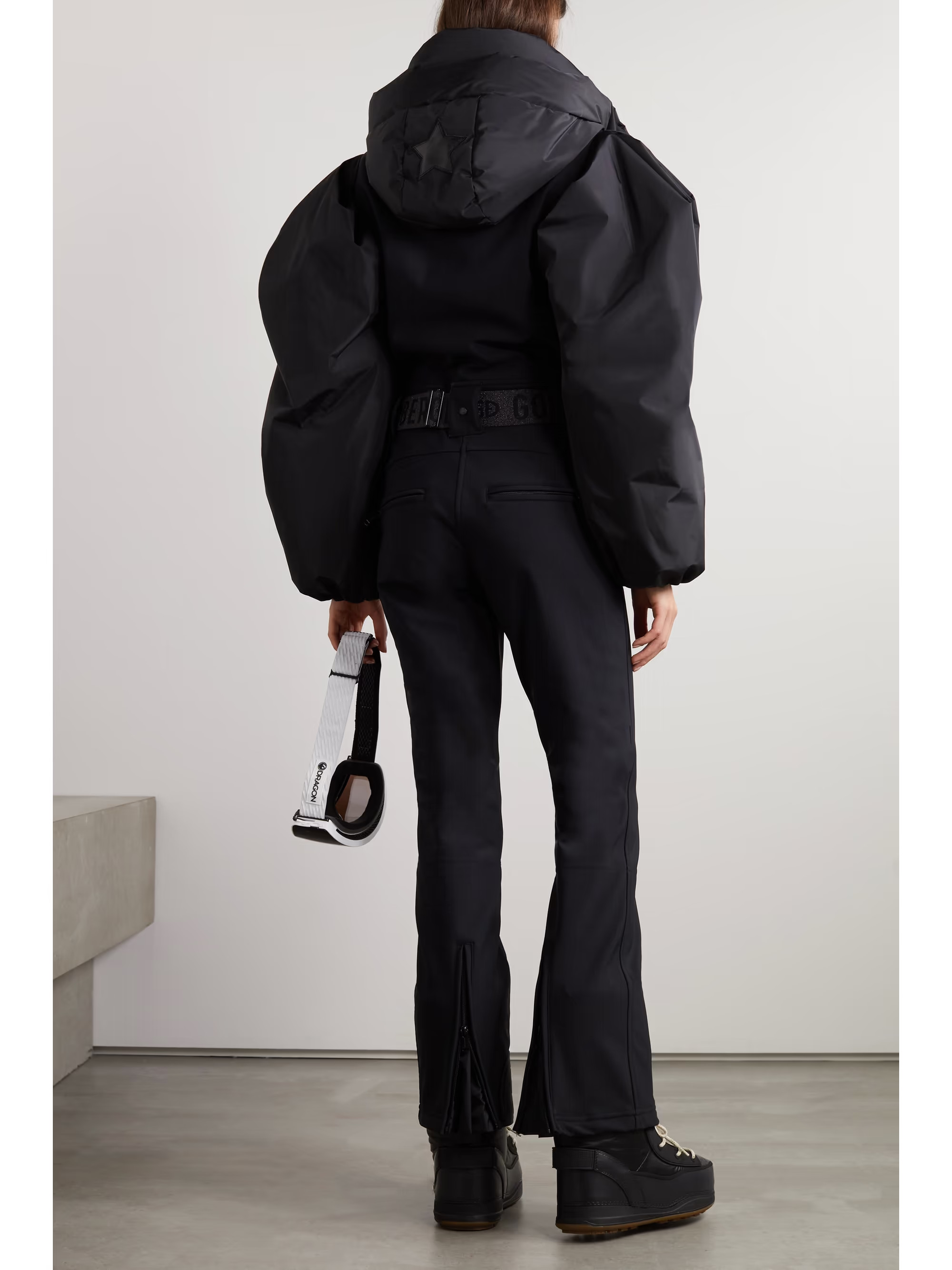 Voom belted hooded ski suit | NET-A-PORTER (US)