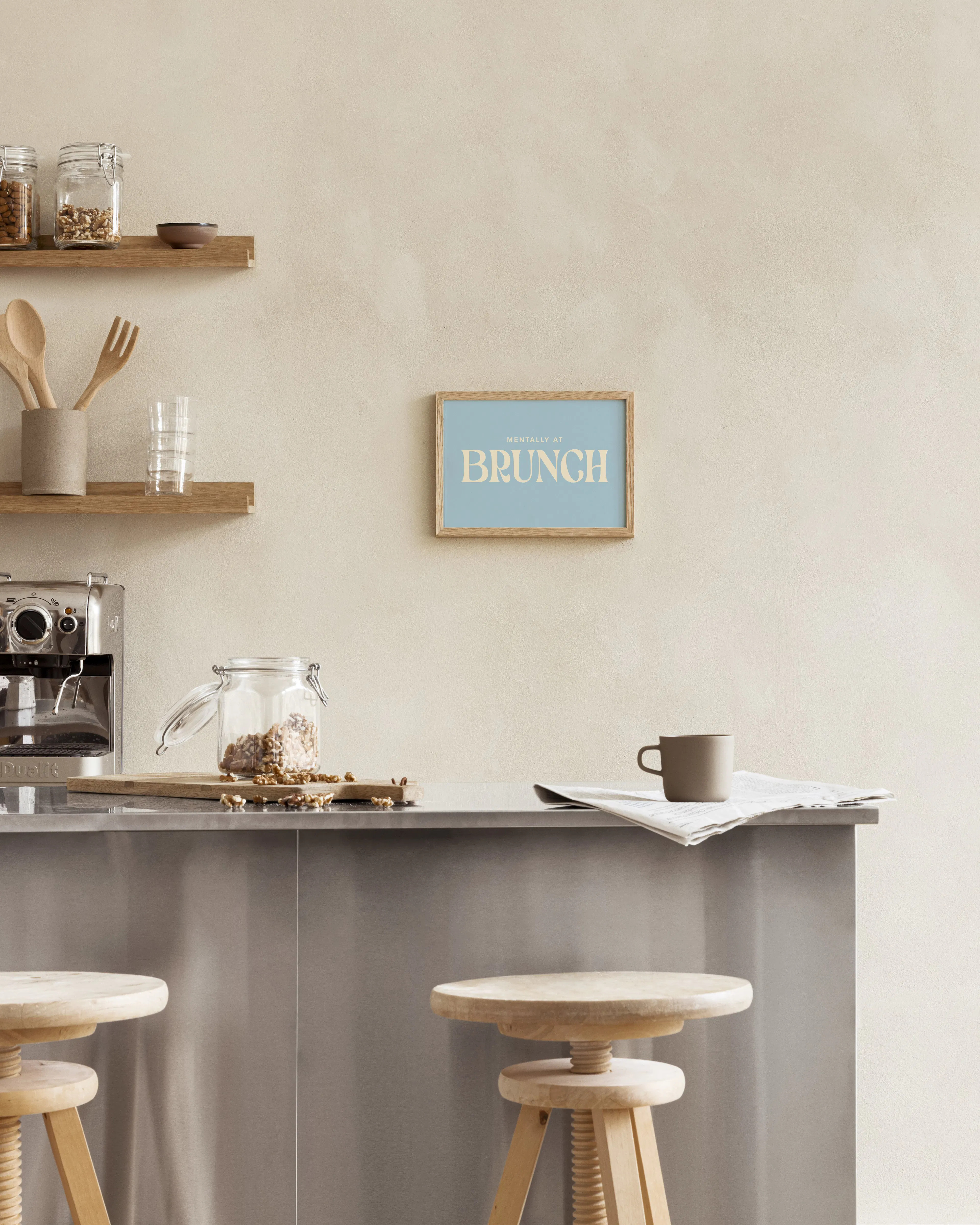 Mentally at Brunch Print | Desenio