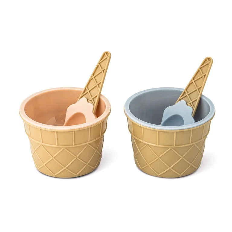 Thyme & Table 2-Pack Ice Cream Bowls - Blue | Walmart (US)