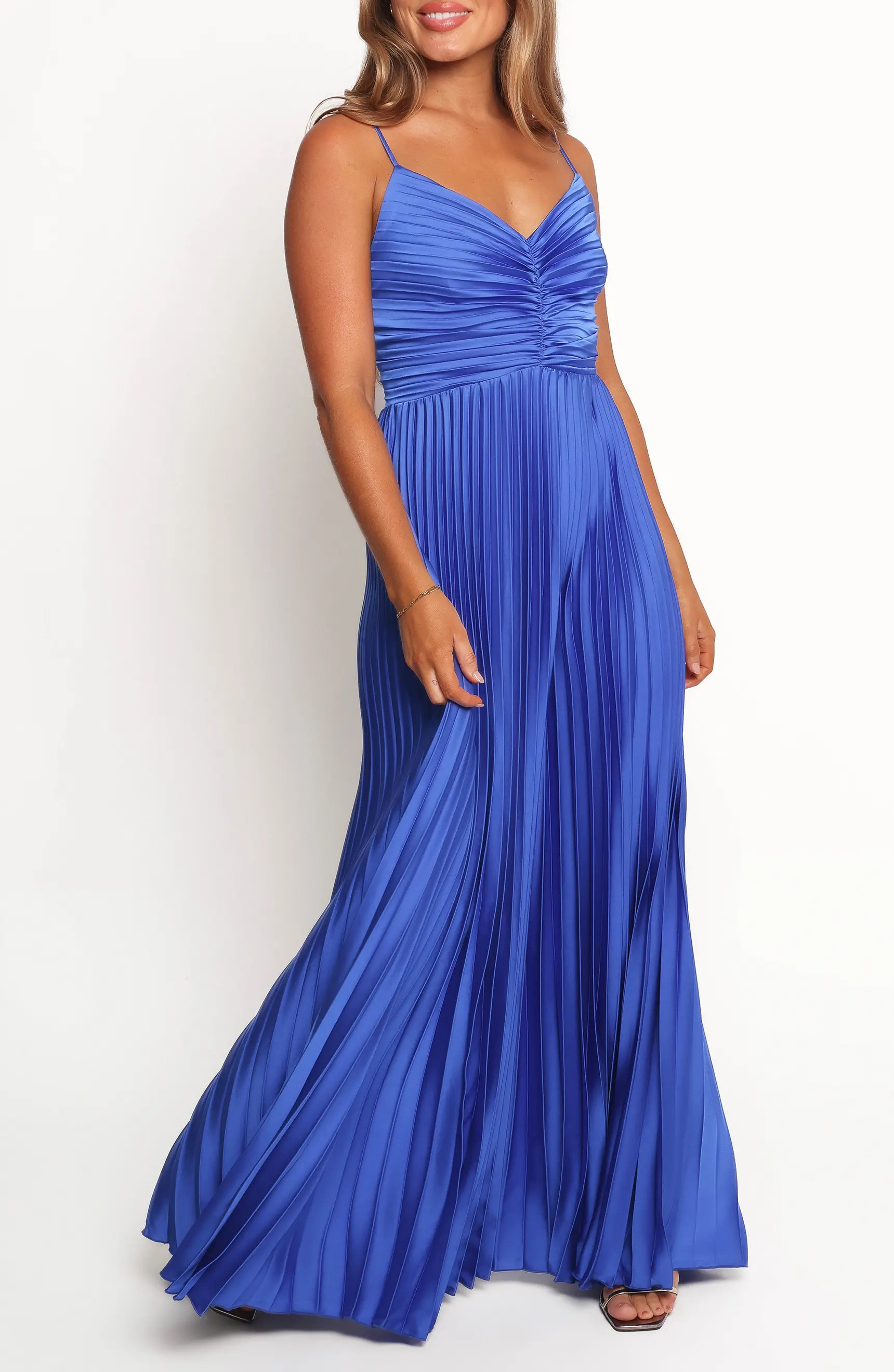 Naira Pleated Maxi Dress | Nordstrom