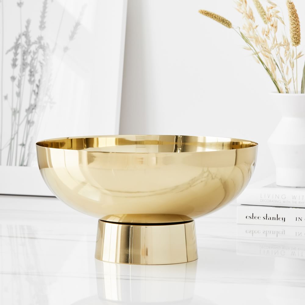 Foundations Metal Centerpiece Bowl | West Elm (US)