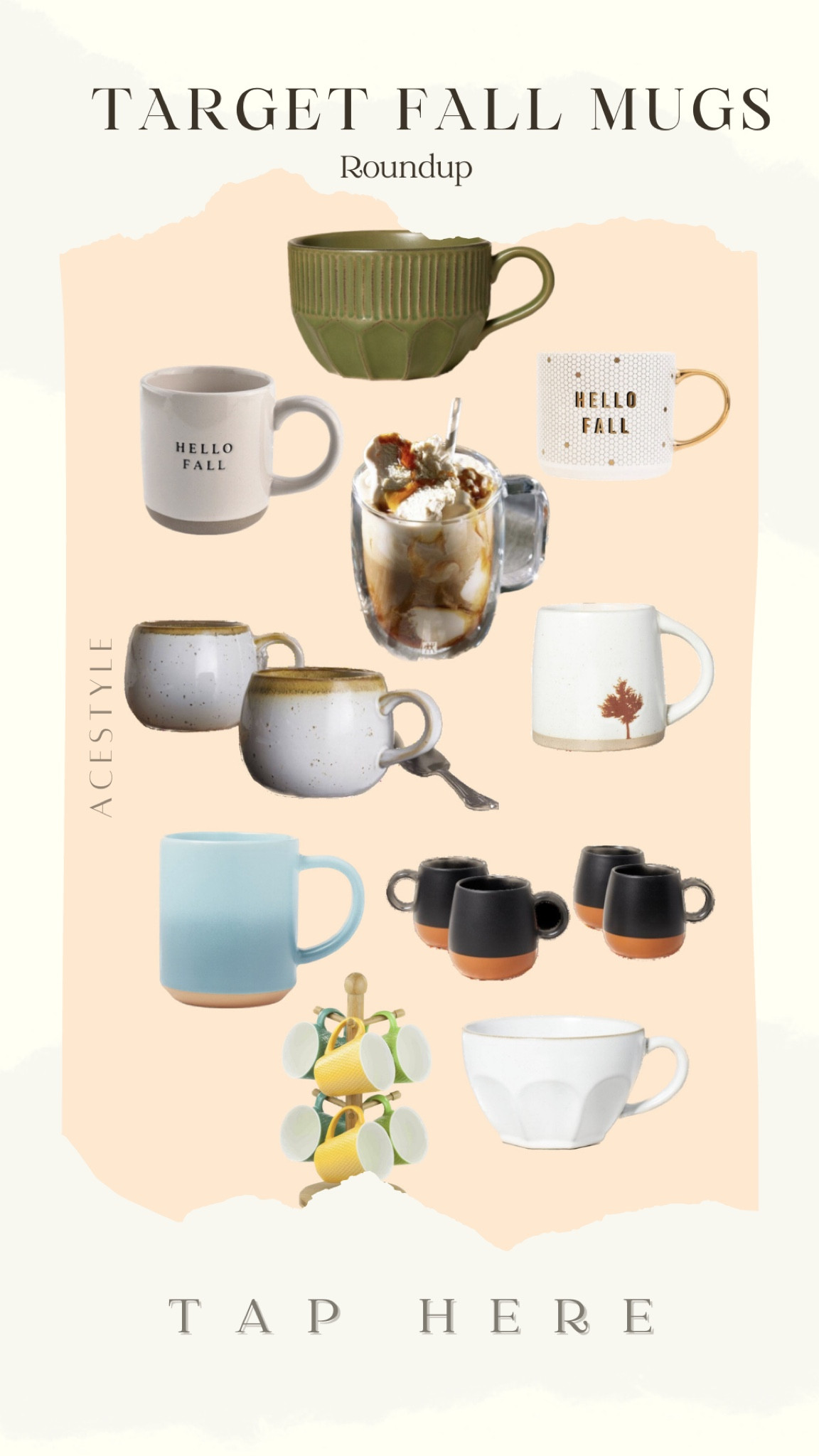 Coffee ☕️ or Tea 🫖 MUGS 🫶✨#targetfinds #mugs #fall 

#LTKFind #LTKSeasonal