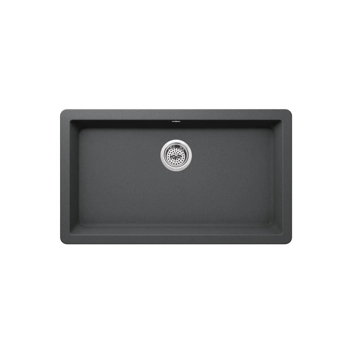 Build Essentials MGR3318SB-GR Gray 33" Single Basin Undermount Granite Composite Kitchen Sink - B... | Build.com, Inc.