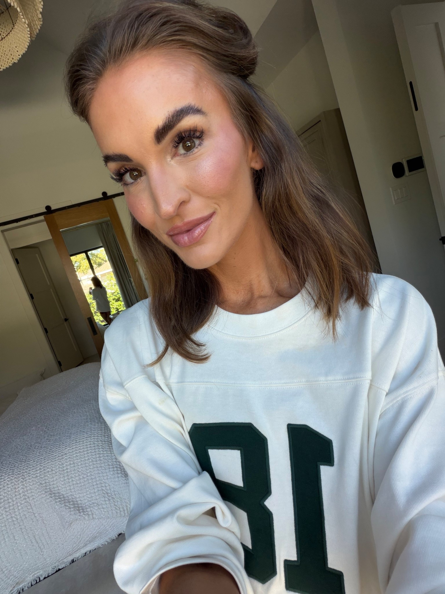 tried a few new things from the sephora sale and wow 😍😍 so obsessed! 💗 sharing shade details below: 

•blush in shade ‘she’s that girl’ •eyeshadows in shade ‘always on your mind’ and ‘in your dreams’
•highlight in shade ‘exhilarate’ 
•lip liner in ‘wherever walnut’
•lip gloss in shade ‘fu$$y’
•contour stick in shade ‘truffle'

#LTKBeauty #LTKSaleAlert