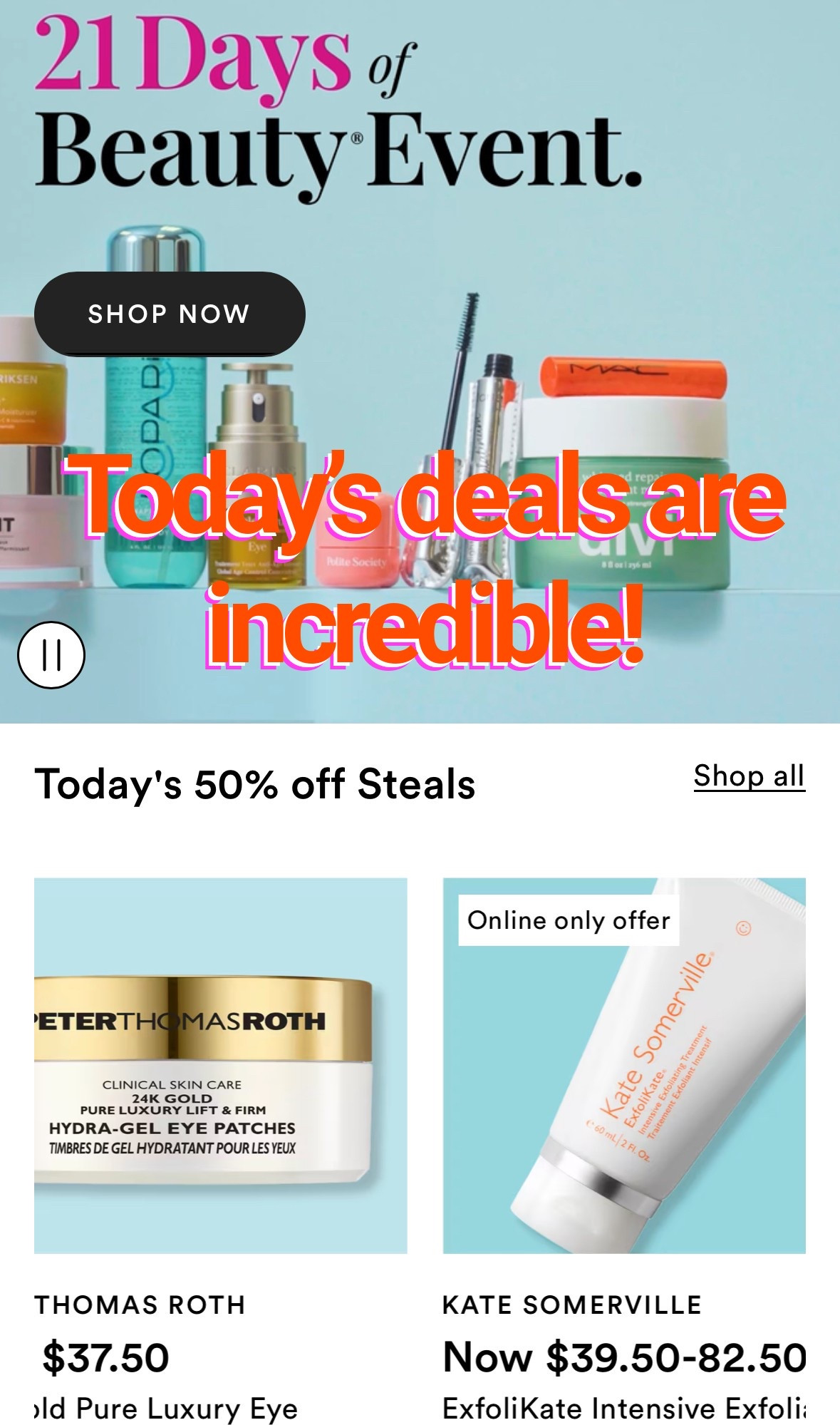 This is a great day to shop ULTA’s 21 Days of Beauty! So many great makeup and skincare deals! 

#LTKSaleAlert #LTKBeauty #LTKSpringSale