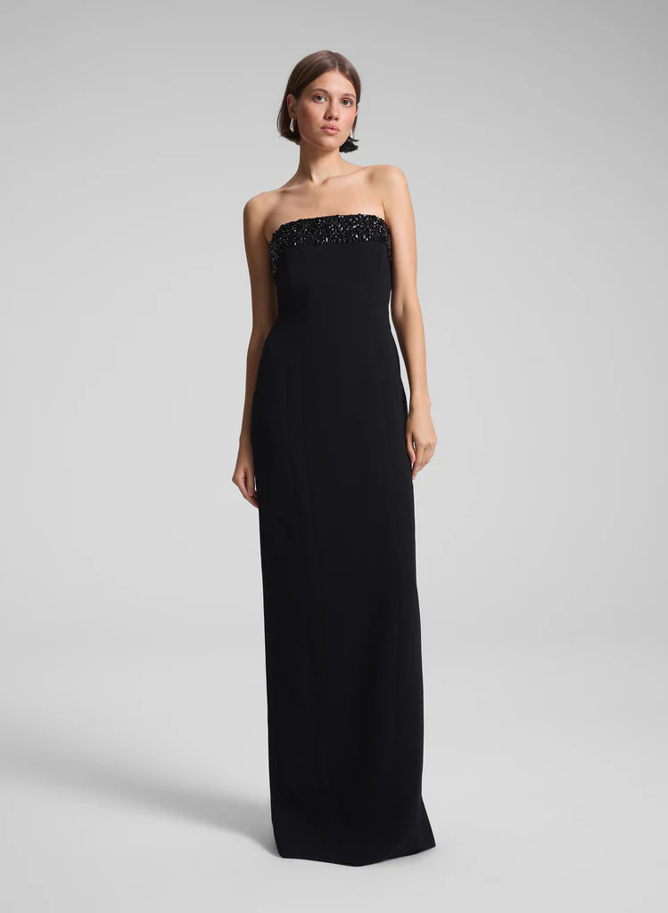 Elizabeth Strapless Embellished Gown | A.L.C