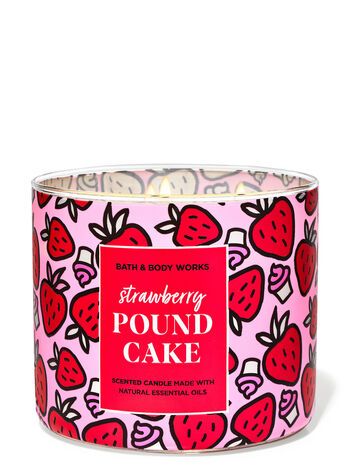 Strawberry Pound Cake


3-Wick Candle | Bath & Body Works