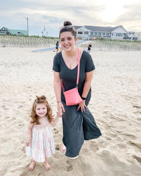 my casual t-shirt dress was perfect for a walk on the beach - bonus: you can knot it on one side to keep it up out of the waves 😅 comment BEACH for links to my outfit & accessories!

casual mom style, modest mom style, summer dress, beach style

#beachlife #beachvibes #vacaymode #momstyle