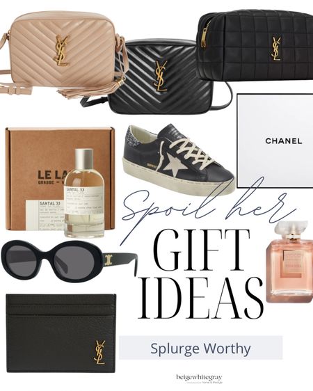 Splurge worthy gifts for her! Spoil her or yourself this holiday season 

#LTKGiftGuide #LTKitbag #LTKHoliday