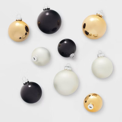 42ct Round Glass Christmas Tree Ornament Set - Wondershop™ | Target