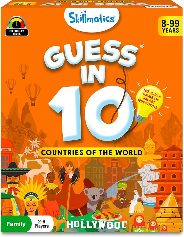 Skillmatics Guess in 10 Countries of The World, Perfect for Boys, Girls, Kids & Families Who Love... | Amazon (US)