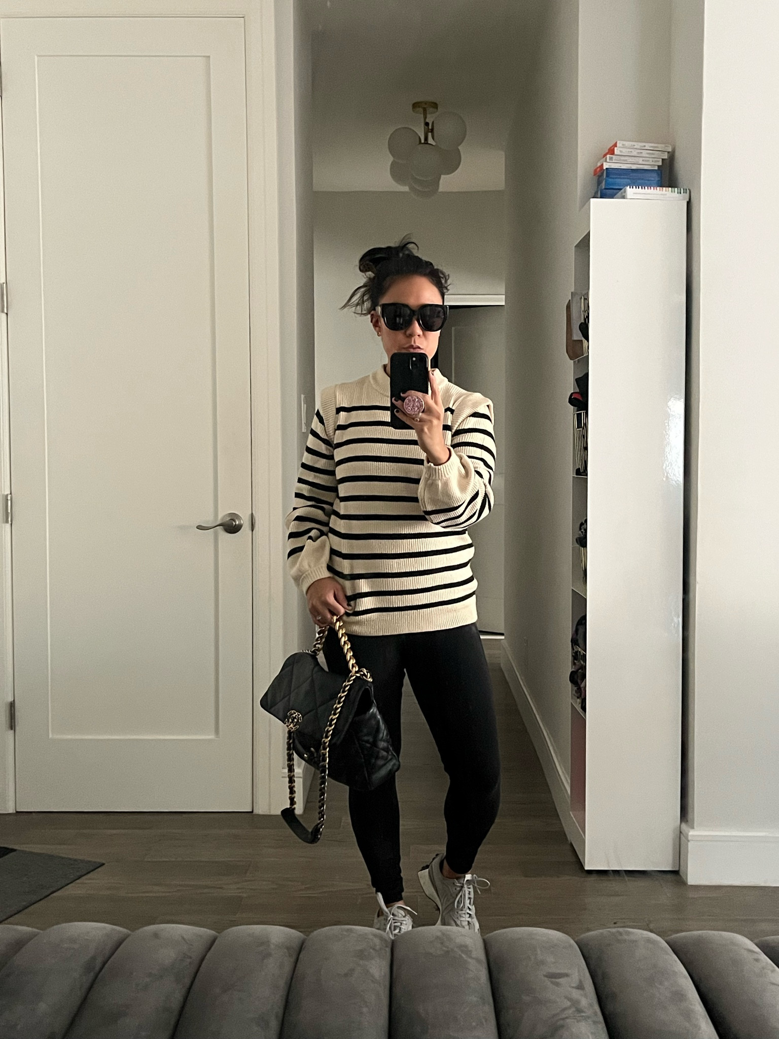 School drop-off outfit. Throw on a sweater with any legging. Viola. Live the ruffle detail on this sleeve. Wearing a small. Amazon fashion. Amazon find.

#LTKitbag #LTKkids #LTKtravel