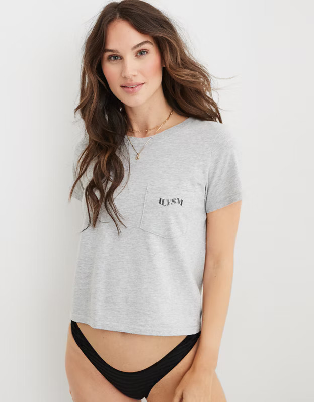 Aerie Crewneck Baby T-Shirt | Aerie