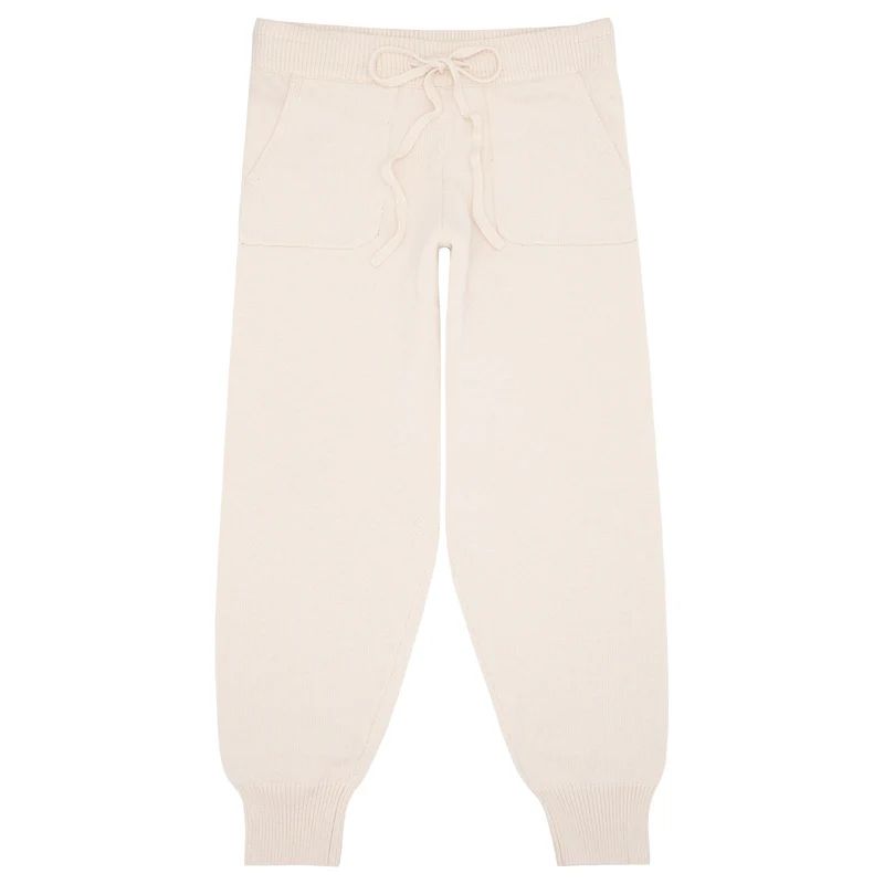 women's cream knit pant | minnow