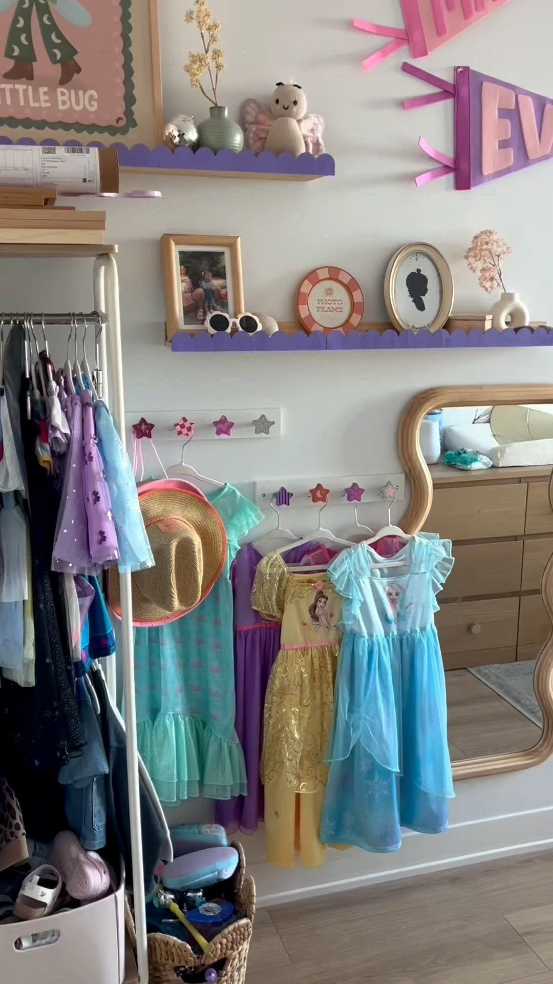 Princess dress up area for toddler room

#LTKdayinmylife #LTKKids #LTKmomlife