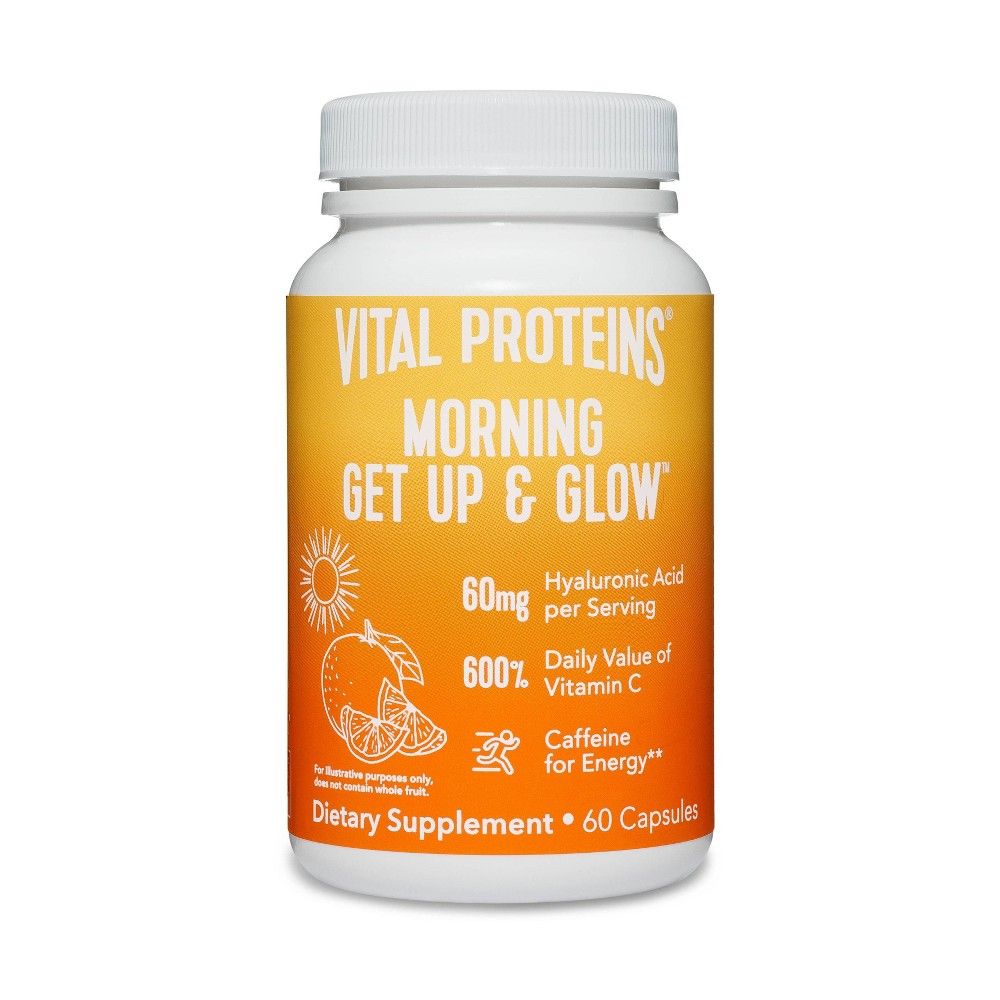 Vital Proteins Morning Get Up and Glow Capsules - 60ct | Target