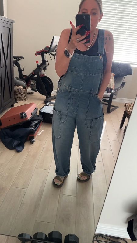 Attention Ladies.  I found the perfect overalls!!!  I’m in a size Medium.  I’m 5’4 and 153  

#LTKstyletip #LTKmidsize #LTKover40