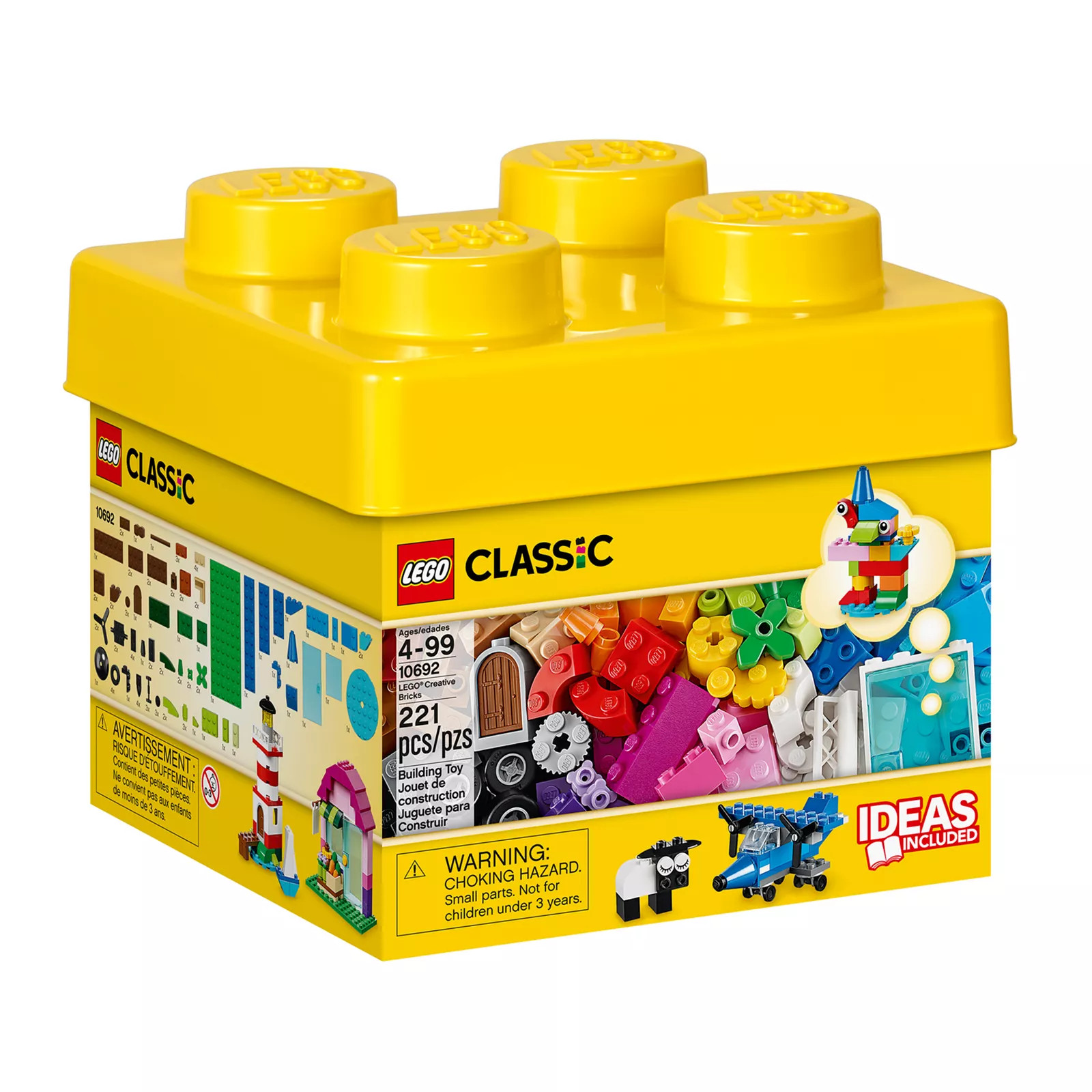 LEGO Classic Creative Bricks Set 10692, Multicolor | Kohl's