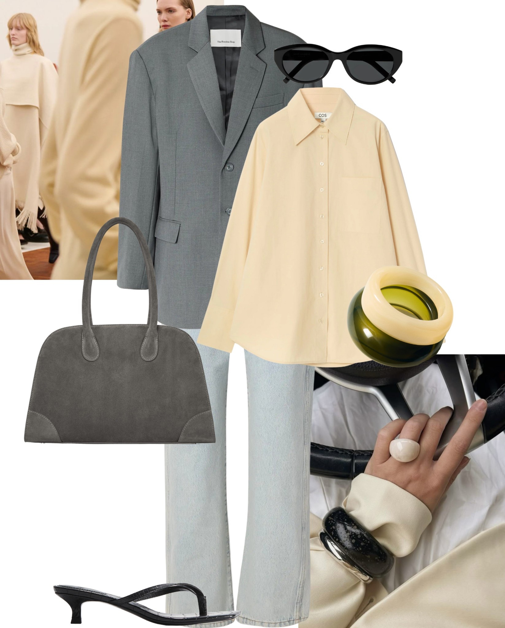 Yellow Shirt Three Ways 

COS | summer | spring | yellow | bag | loafers | lunch outfit | styling | blazer jeans | March | jewlery 


#LTKspring #LTKuk #LTKstyletip