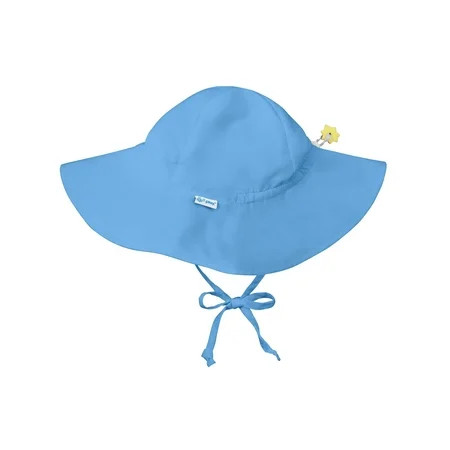 Brim Sun Hat for Baby Boys Sun Protection Wide Brimmed Hat- Solid Light Blue-Infant 9-18 Months Baby | Walmart (US)