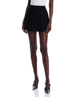 Pleated Mini Skirt - Exclusive | Bloomingdale's (US)