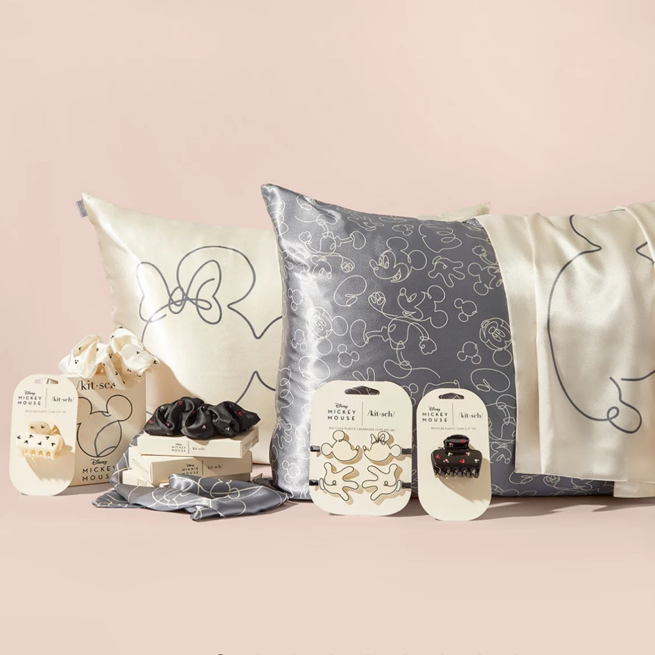 New neutral Mickey and Minnie Disney collection from Kitsch just dropped! Love the simple design and color palette. The satin pillow cases are a must have for keeping your hair soft and break free. Plus they are so comfy! 

#LTKBeauty #LTKFindsUnder50