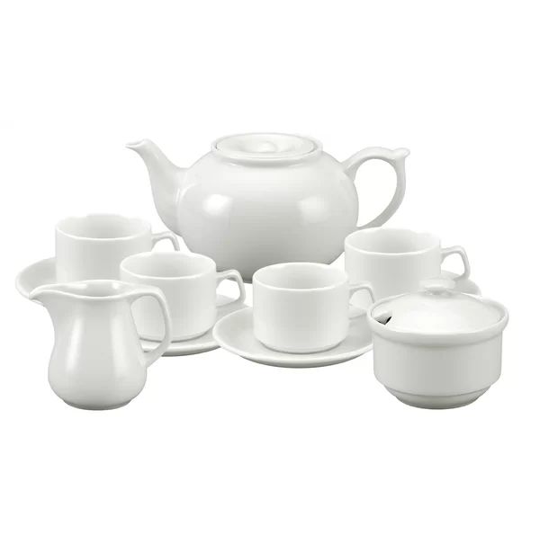 Auden 11 Piece Porcelain Tea Set | Wayfair North America