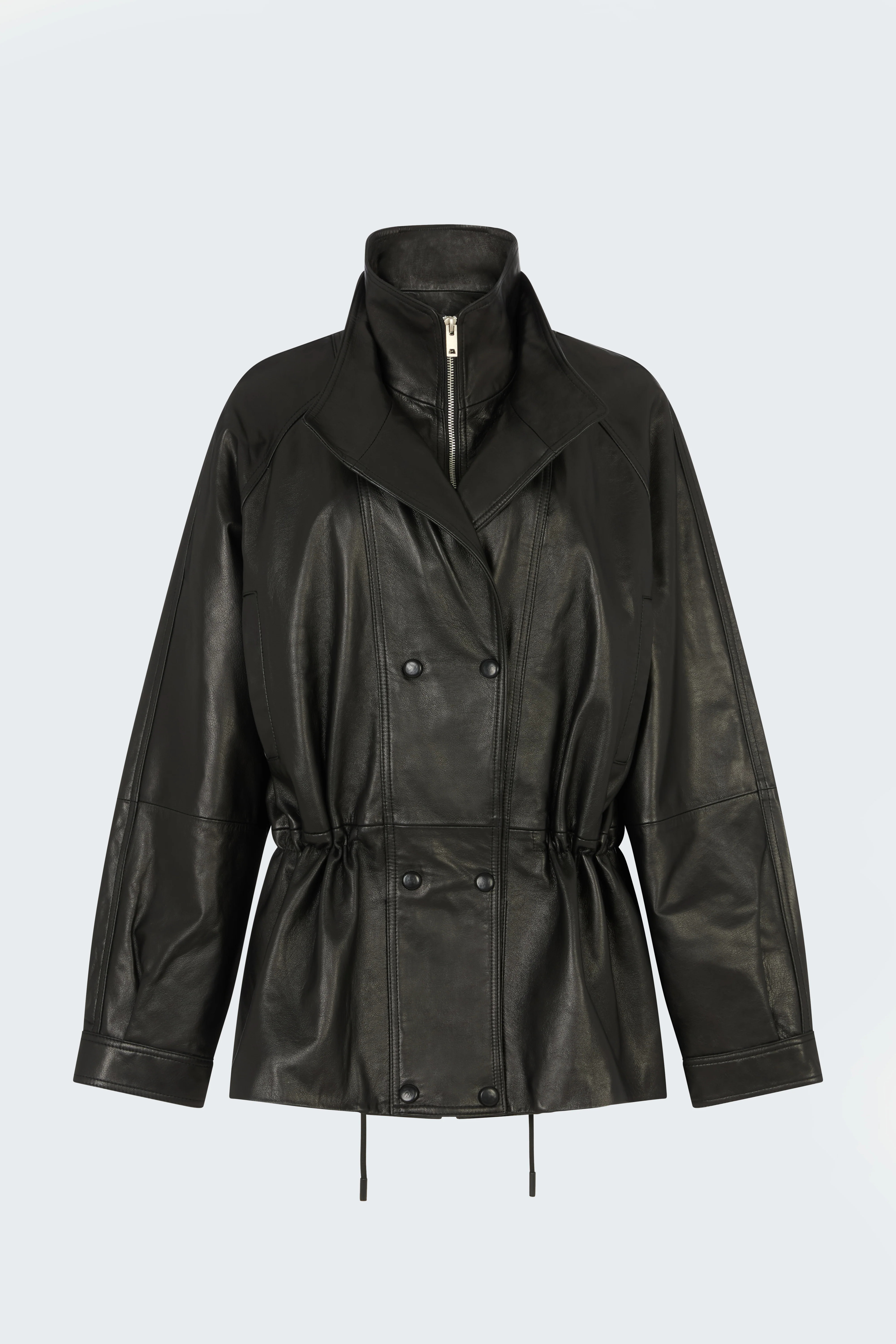 Scarlett Leather Jacket | DUCIE