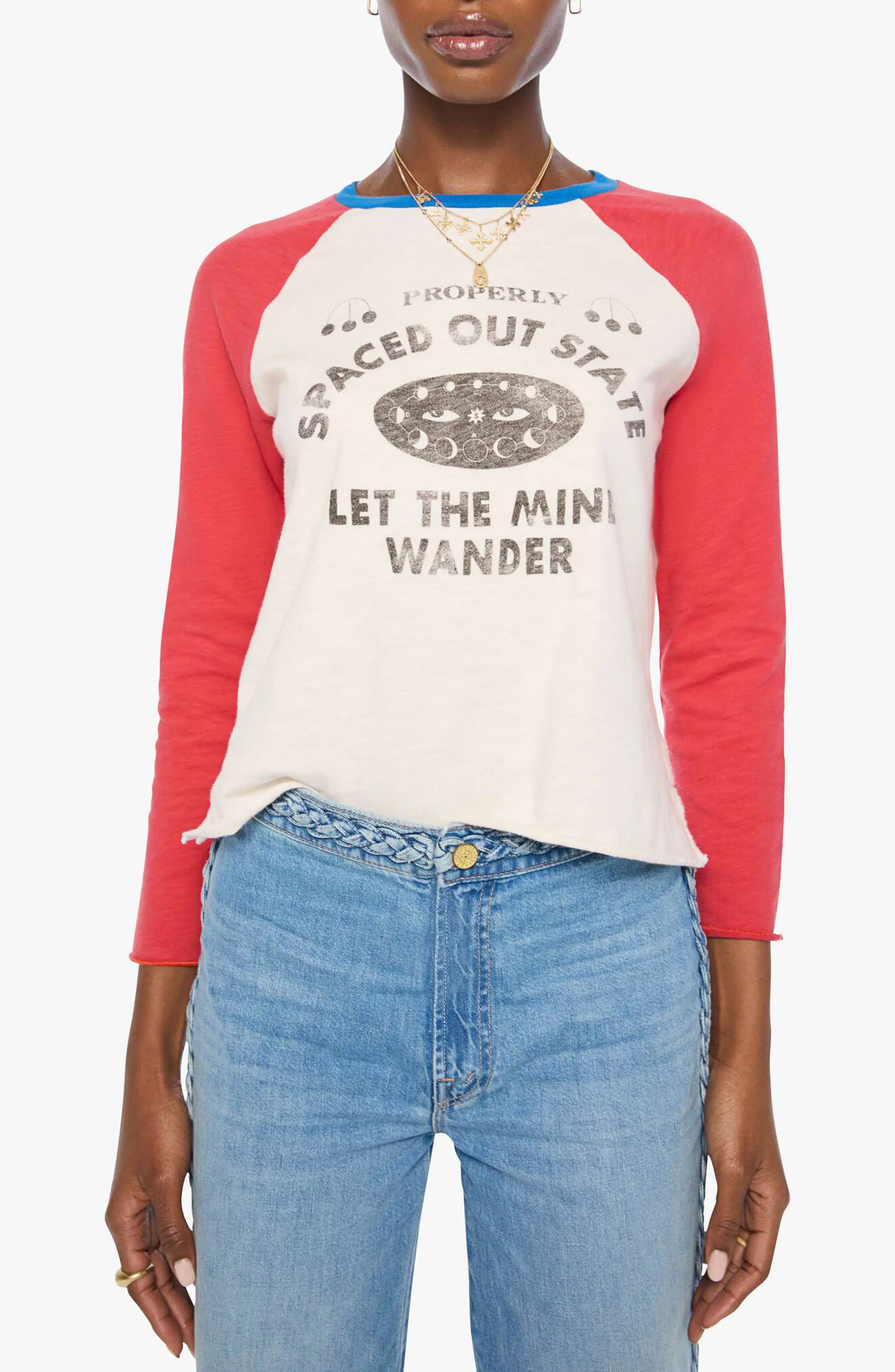 MOTHER The Vintage Sporty Concert Graphic T-Shirt (Women) | Nordstrom | Nordstrom