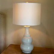 Harper Ceramic Table Lamp, White | Walmart (US)