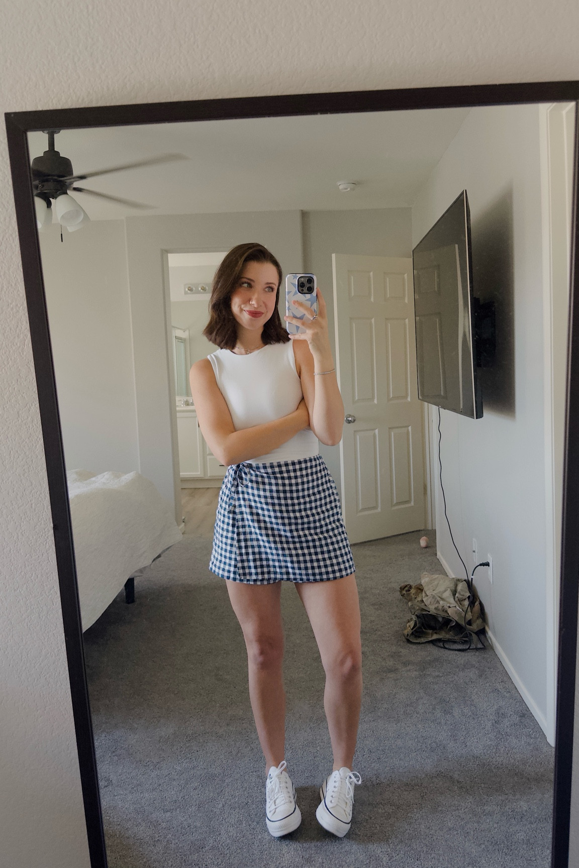 Fourth of July fit ❤️🤍💙

#LTKFindsUnder50 #LTKShoeCrush #LTKStyleTip