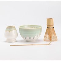 Hand-Painted Cat Ceramic Matcha Set Bamboo Whisk & Chasen Holder Japanese Tea Ceremony | Etsy (UK)