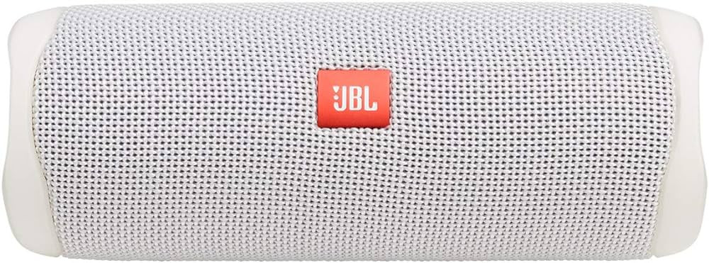 JBL FLIP 5, Waterproof Portable Bluetooth Speaker, White, 3.6 x 3.6 x 8.5 | Amazon (US)