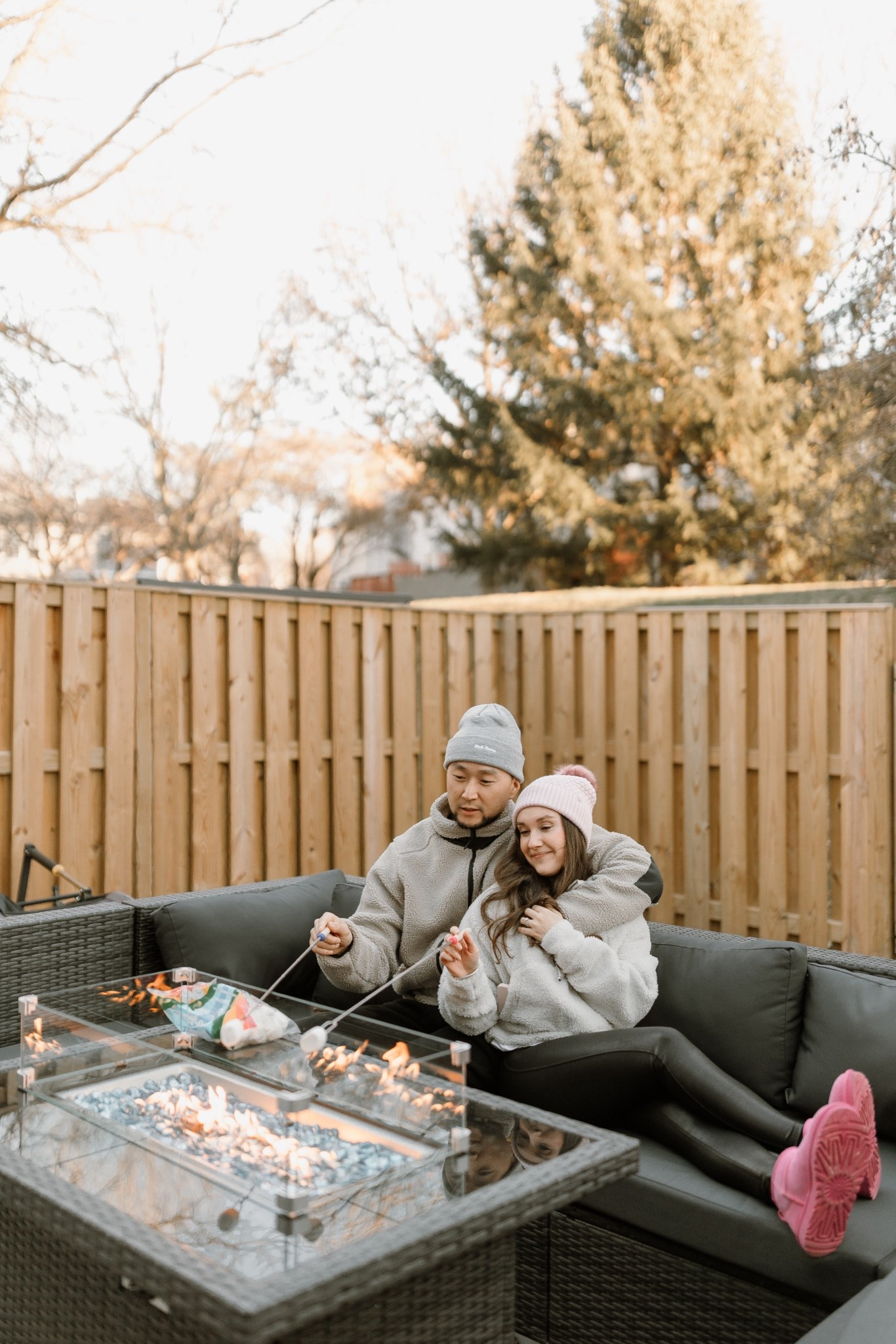 Amazon outdoor sectional couch + firepit 

#LTKHome #LTKSeasonal