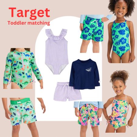 Target toddler swimsuits! 

#LTKfamily #LTKkids #LTKfindsunder50