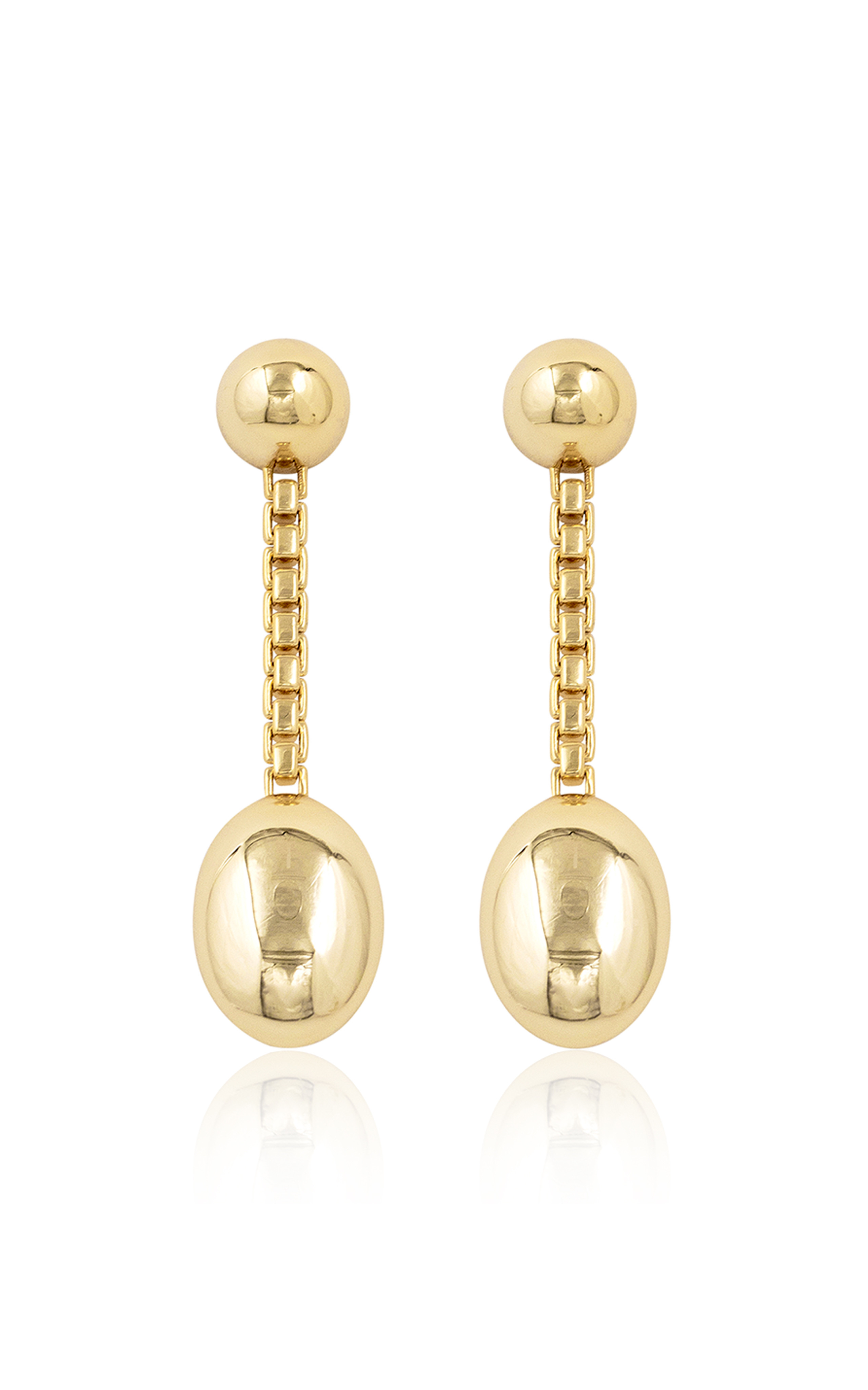 Reflection 18k Gold-Plated Long Earrings | Moda Operandi (Global)