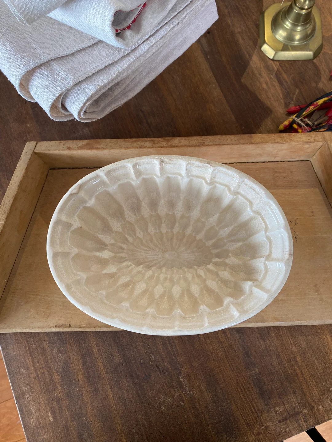 Antique Ironstone Aspic Jelly Mold | Etsy (US)
