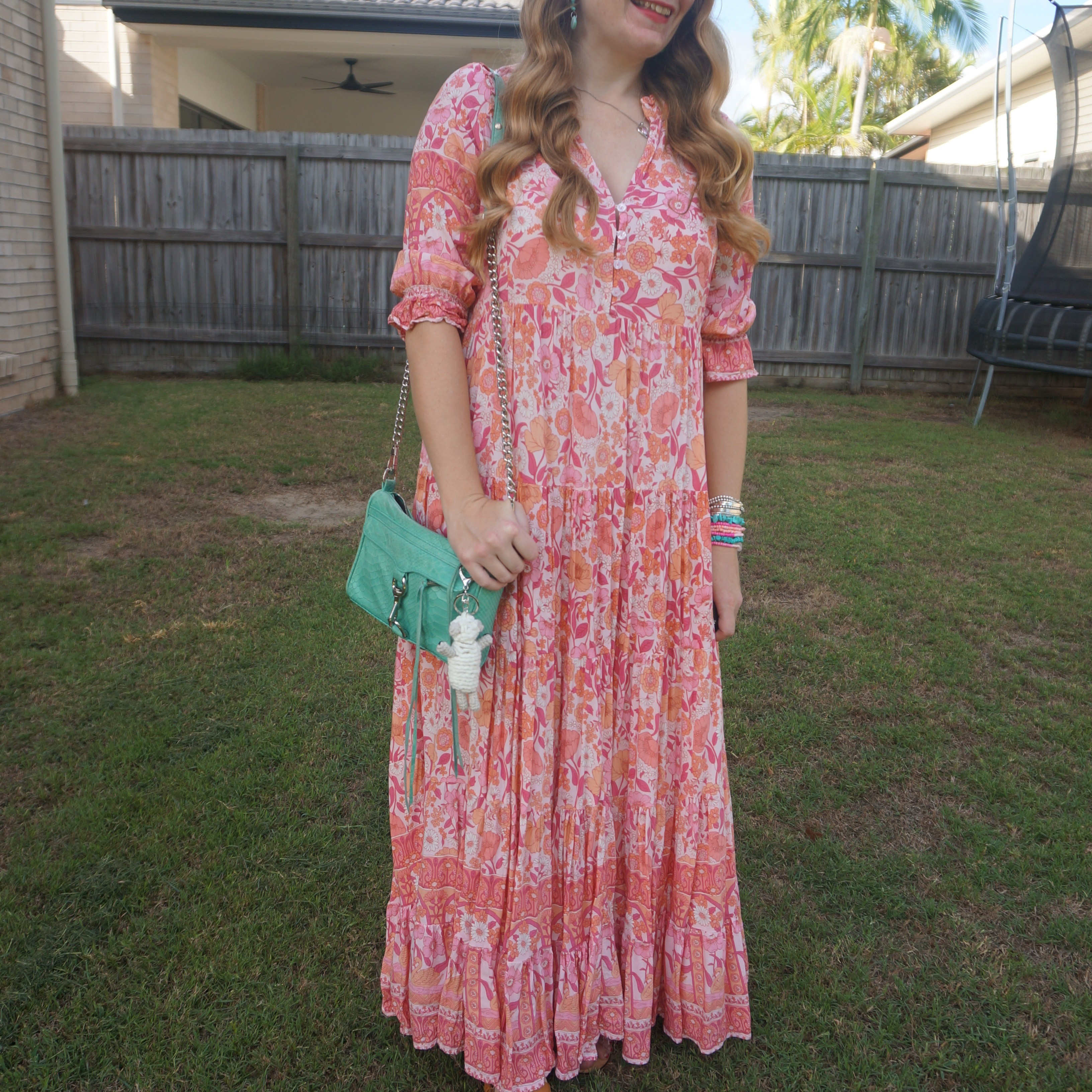 Jaase floral maxi dress with aquamarine Rebecca Minkoff mini MAC bag 💕💙

#LTKbag #LTKautumn #LTKdresses