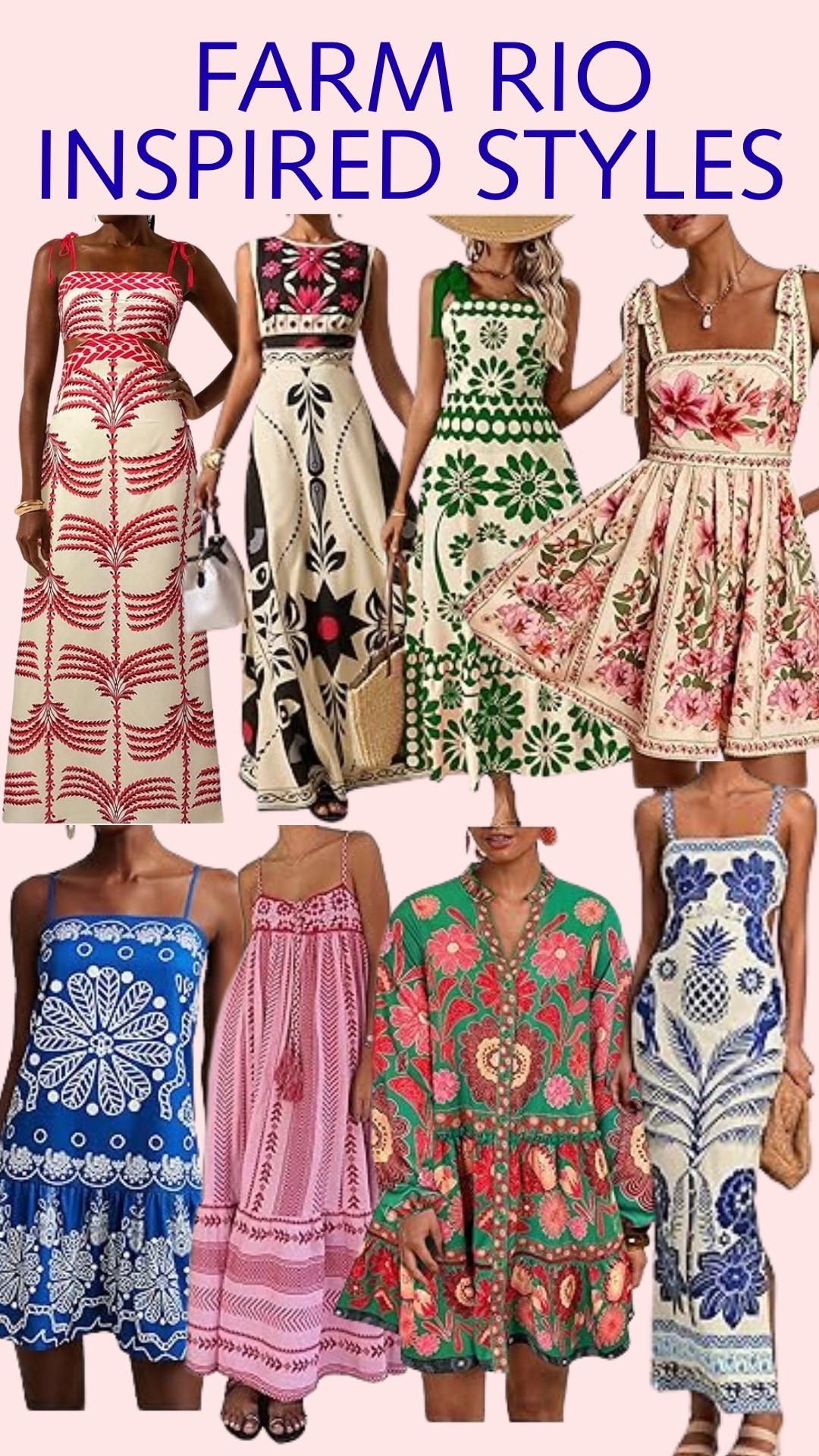Farm Rio inspired styles for women

#LTKootd