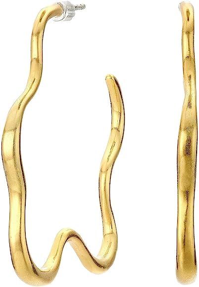 Madewell Organic Star Hoop Earrings | Amazon (US)
